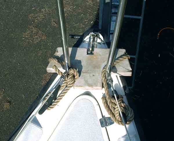 Bow trailer adapter