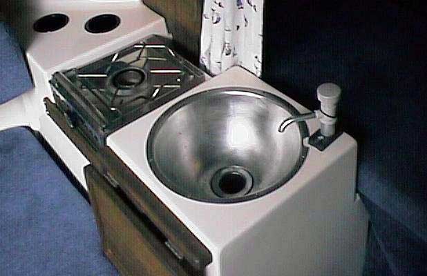 Larger Sink in Galley, Precision 21