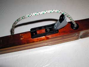 Cam cleat fully opened