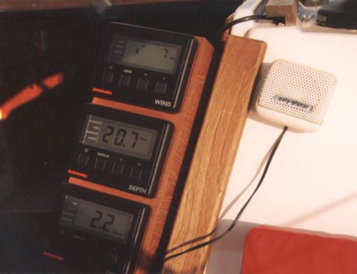 Swing out instrument cluster